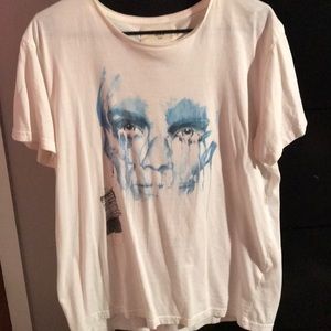 crying art shirt